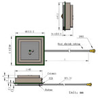 High Quality RTK Active High Precision GPS Antenna, Multi LNA GPS/GLONASS/BEIDOU/GALILEO