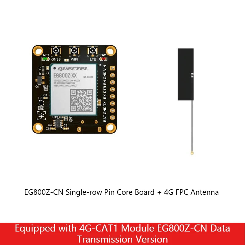 Quectel EG800AK LTE Cat 1 bis 4G Module, Global Bands DTU IoT Communication Core Board EG800Z