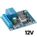DC 9V 12V 24V Digital Voltage Control Relay Module Relay Switch Control Board Module LED Voltmeter Charging Discharge Monitor