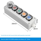 NEW high-quality Switch with arrow button control box self start button water tank electrical industrial emergency stop switch