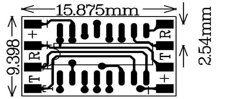 1-100PCS MAX3232 RS232 to TTL Converter Module – 3.3V/5V Compatible, Mini Serial Level Shifter for Arduino