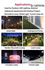 4Way 1In3Out IP68 Waterproof 4-14mm Solar Power Cord Exte LED Pool Lamp Outdoor Street Underground Light Wire Cable Junction Box