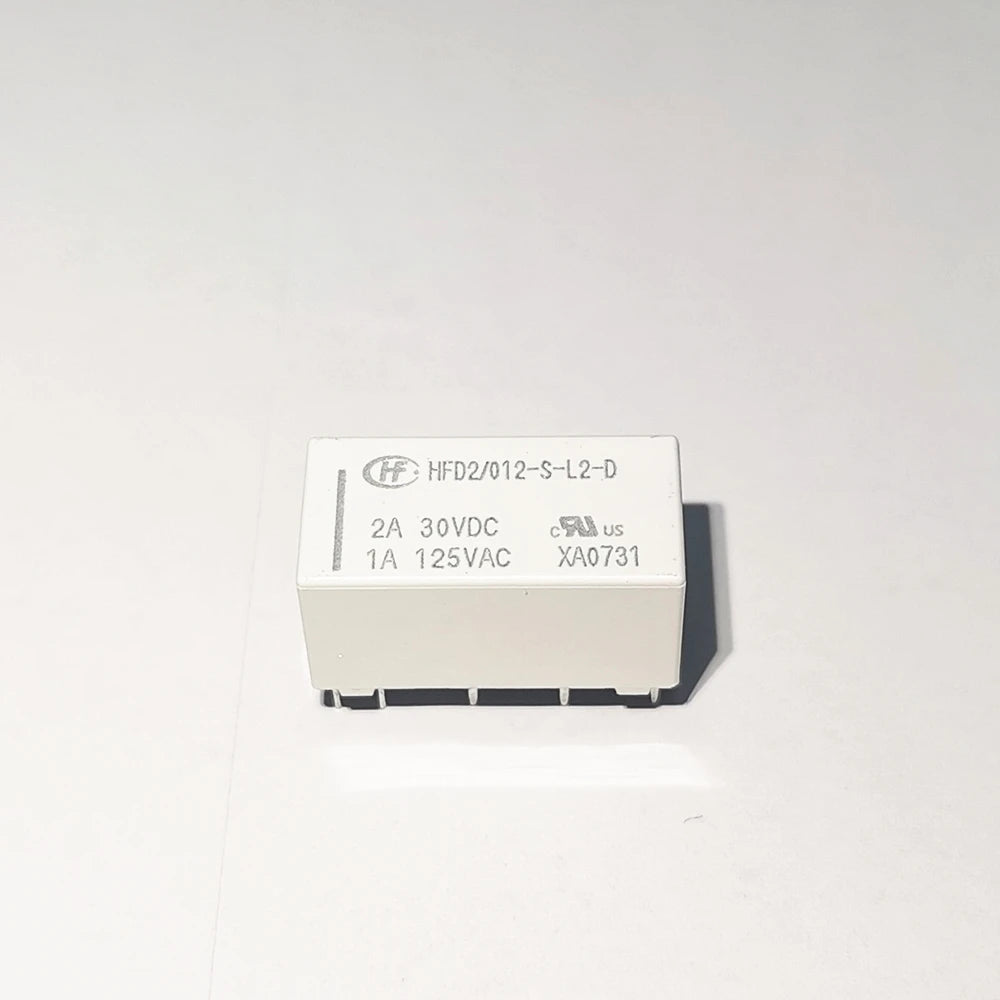 10PCS/Lot  Magnetic Latching  Relays HFD2-003 005 012 024-S-L2-D  1A  10PIN