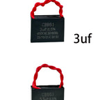 CBB61Fan Starting Capacitance1.2/1.5/1.8/2/2.5/3/4/5/6/7UFCeiling Fan Range Hood450V