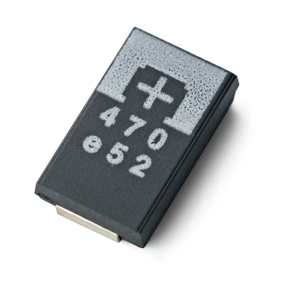 10pcs/lot 2R5TPE470M7 2R5TPE470M9 2.5V 470uF 7mR 9mR 7343 Type D SMD Polymer tantalum capacitors Low ESR New and original