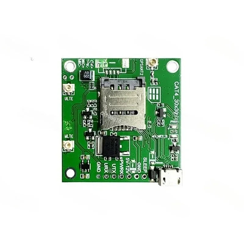 AvaCoreSIM7600E Breakout Board 4G LTE Cat1 Module Sim7600 EVB Board B1/3/5/7/8/20/38/40/41 Variant For EMEA/Korea/Thailand
