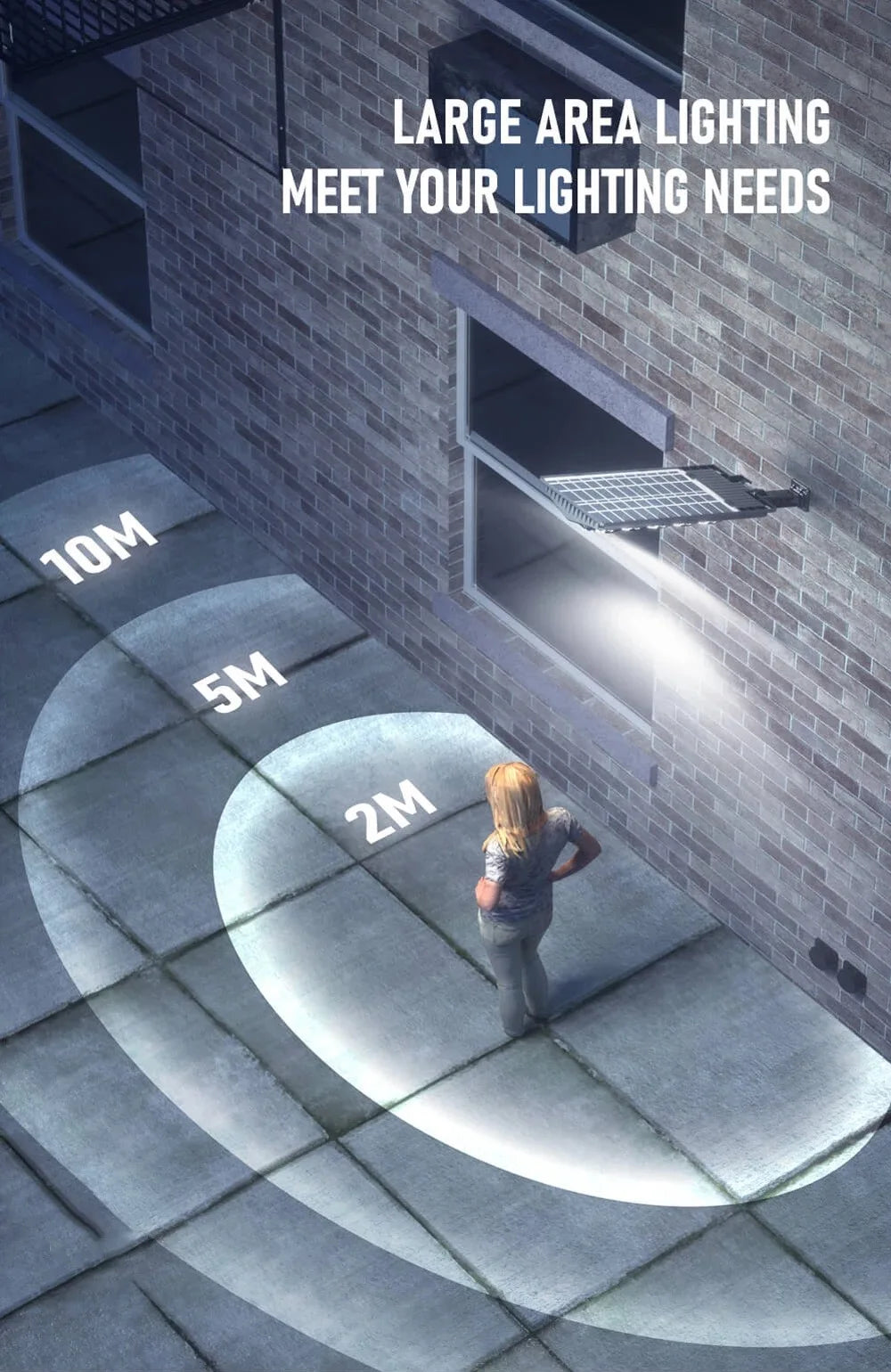 Powerful 150000W LED Solar Lights Outdoor Motion Sensor Solar Street Lamp Remote Control IPX67 Waterproof Street Garden Lantern