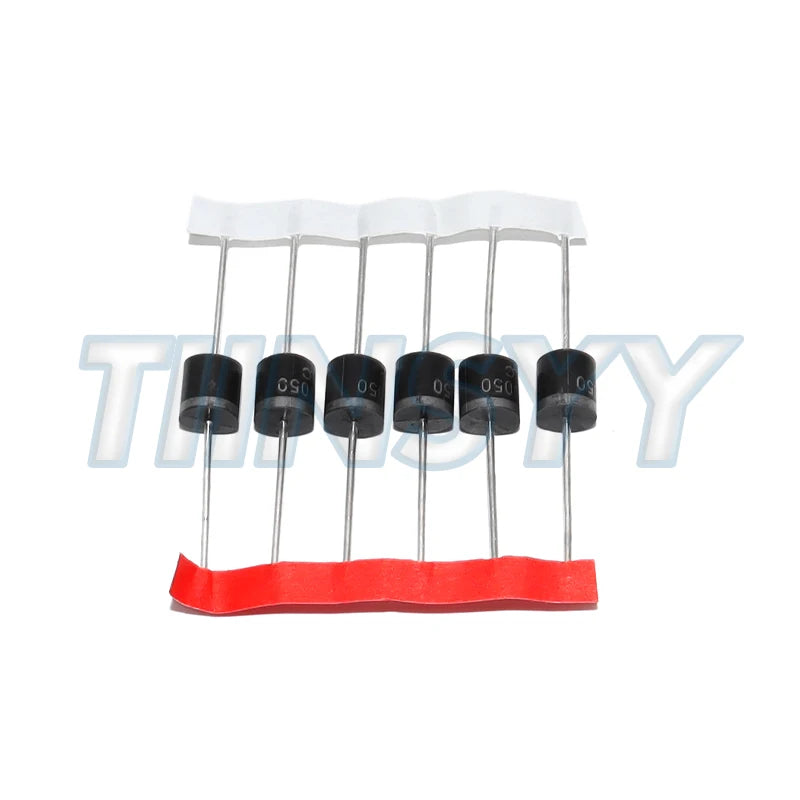 6PCS 30SQ050 Schottky Diode 30A 50V Axial for Solar Panel Parallel Reflow Protection
