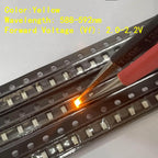 1 full reel(3K/4Kpcs) High Brightness SMD LED Chips 0402/0603/0805/1206 Red/Yellow/Blue/Green / White, Light Emitting Diode