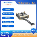 IMX386 Camera Module 12MP 4K 1/2.86" Outdoor Bike Helmet FPC Camera Module Wifi Mini Action Camera(Not Surveillance Camera)