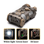 WADSN Tactical NGAL Powerful Laser Pointer Light Hunting Airsotf Gun Accessories Red Dot Green Blue Laser Flashlight PEQ DBAL A2