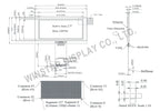 Winstar WEO012864K 31P COG Graphic SPI/I2C/6800/8080 SSD1309 3V 2.7" 27 2.7 inch 128x64 OLED Display