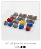 Mini Wire Electrical Connector Boxed 222 LED Strip Lighting Quick Connectors Universal Compact Conductor Push-in Terminal Blocks
