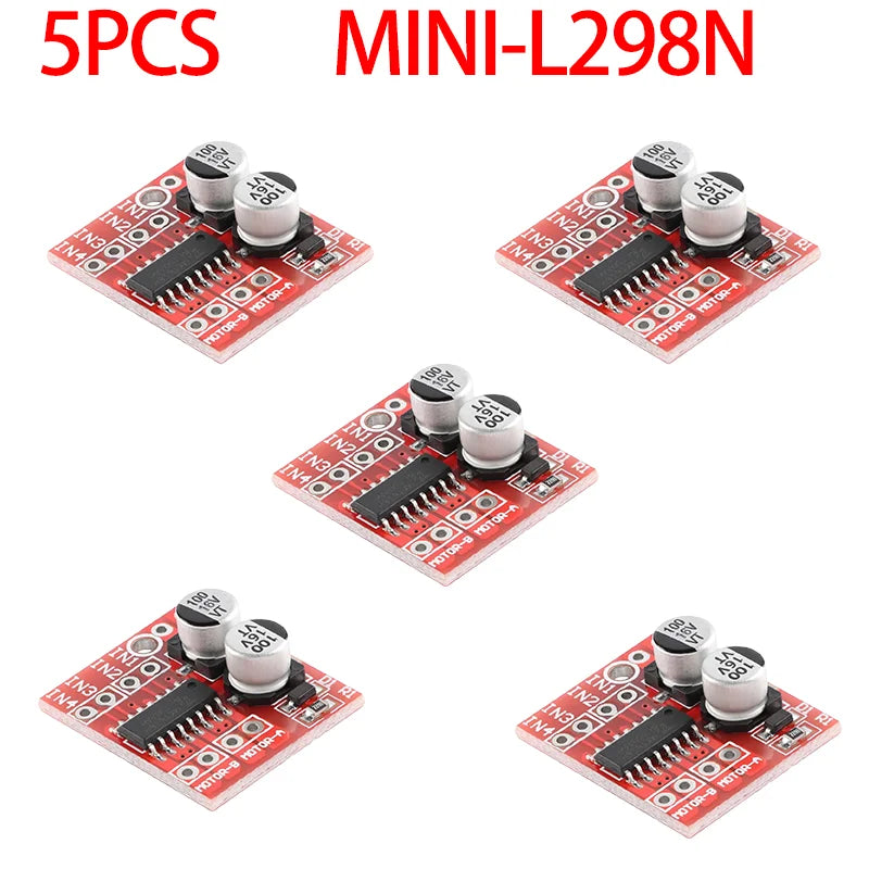 L298N Motor Driver Controller Board L298 Module For Arduino Dual H Bridge DC Stepper Motor Smart Car Robot