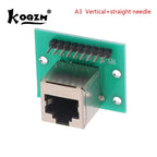 1Pcs RJ45 Adapter Board To XH2.54 Modular Ethernet Connector Adapter Network Interface + Breakout Board + Pin Header