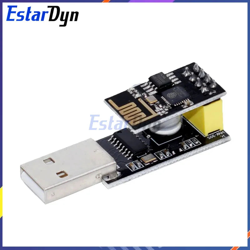 Estardyn ESP01Programmer Adapter UART GPIO0 ESP-01 Adaptater ESP8266 CH340G USB to ESP8266 Serial Wireless Wifi developent Board