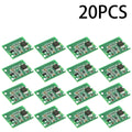 1-20PCS TTP223 Capacitive Touch Switch with 3A Relay – Toggle/Momentary Mode, DC 6-20V for LED Light Motor Pump Control