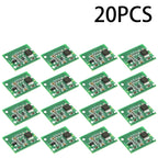 1-20PCS TTP223 Capacitive Touch Switch with 3A Relay – Toggle/Momentary Mode, DC 6-20V for LED Light Motor Pump Control