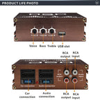 4x50W DSP Car Power Amplifier Support APP Control Audio Digital Sound Processor Car DSP Amplifier Car Accessories