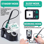 YIHUA 60W Digital Soldering Station 982-V C210/C245 Soldering Iron Kit ESD Precision Soldering Tools