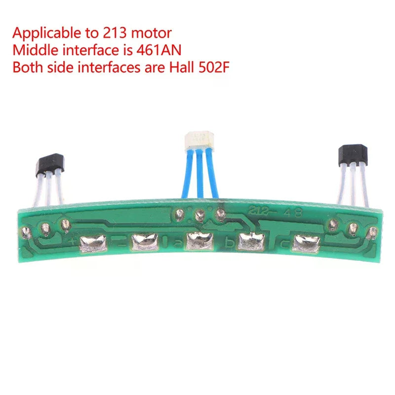 1Pc Hall 461AN 502F 212-48 Electric Vehicles 213 Motor Hall Sensor 461 Hall Board 502F Motor Hall Sine Wave Motor Hall Part