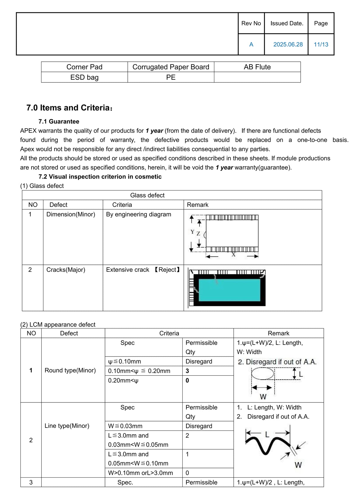 2.06-inch AMOLED display capacitive touchscreen CO5300AF-51 driver IC QSPI interface 24-pin male connector