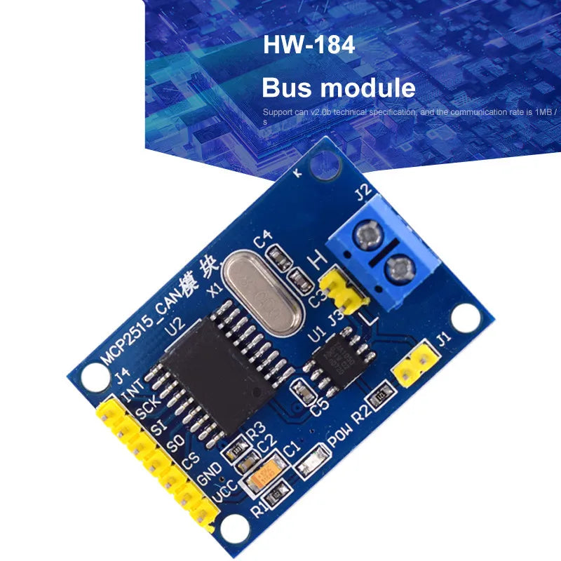30Pcs Mcp2515 Can Bus Driver Module Board Tja1050 Receiver Spi Fr 51 Mcu Arm Controller Interface for Arduino Diy Electronic
