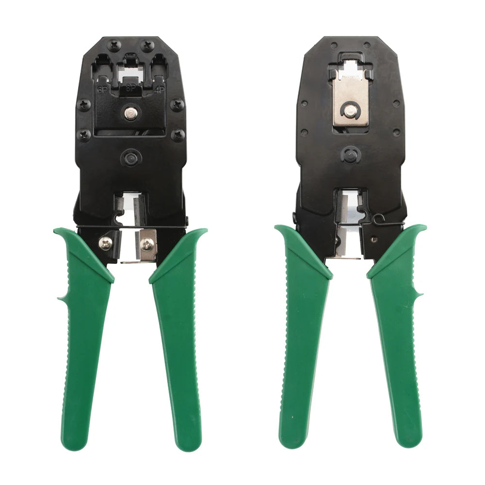 RJ45 Crimping Tool for Cat5 Cat5e Cable with Wire Stripper Cutter Network LAN Crimper Pliers RJ12 RJ11 Multifunctional Hand Tool