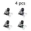 1 to 8 PCS KY-040 360 Degrees Rotary Encoder Module with Knob Cap 5V Brick Sensor Switch Development Board Module for R3 Board