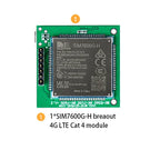 Global Certified SIM7600G-H 4G Development Board CE FCC ANATEL UKCA Approved 4G LTE+GNSS Module For Overseas IoT Asset Monitorin