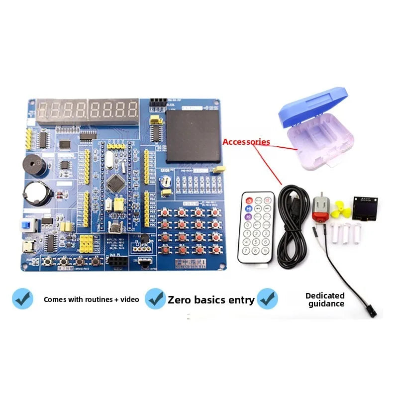 STM32F103C8T6 Development Board Core Board STM32-F103 Elf DIY High/Low Edition Quick Start Learning Kit Programming