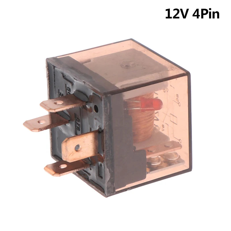 Waterproof Automotive Relay 12/24V 80A 4/5Pin SPDT Car Control Device Car Relays
