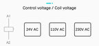 Contactor 220V Contactore Bobina Rele 230V 24V Y Nc Din Rail Household Modular 2No 2Nc 1No 240V 2P 110V Vac Silence Relai