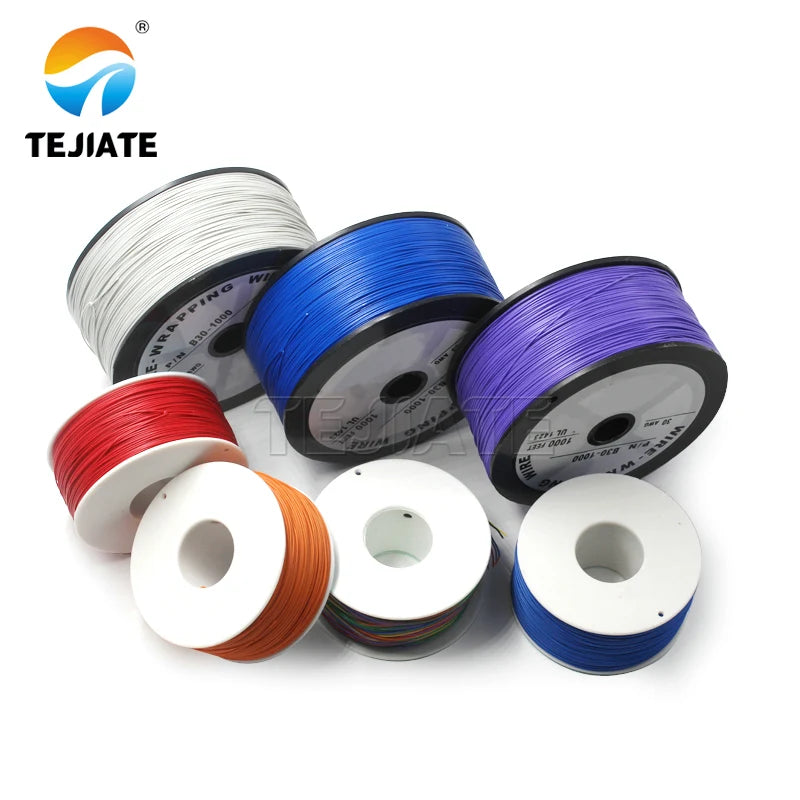 1PCS OK wire circuit board flying wire PCB jumper electronic wire welding connection wire 30AWG single core copper wire