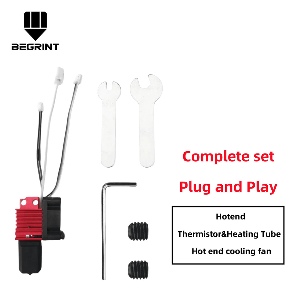 For Bambu Lab X1 Series Hotend Upgrade 2.0 Version Bambulab Bi Metal Fit Bamboo Bambu labs X1 X1C Hot End X1C Thermistor