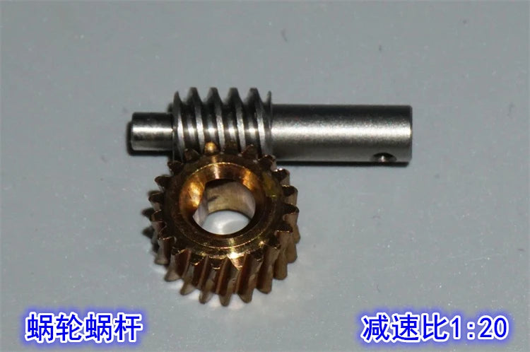 3v 6v DC N20 Mini Micro Metal Gear Motor 3mm Shaft Worm Gear Reduction Motor Model Aircraft Folding Landing