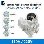 LCTC Starter Relay For Refrigerator Parts PTC Fridge Freezer Compressors Relay Overload Protector