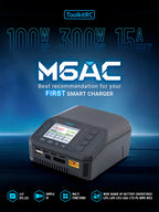 ToolkitRC M6AC Smart Lipo Battery Charger Discharger AC 120W DC300W MAX30A for 1-6S Battery FPV Model Spare Part LiHV LIFE LILON