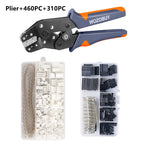 SN-01BM Wire Crimp Tool Kit AWG 28-20 (0.08-0.5mm²) Wire Crimper for 2.54mm Dupont Connectors and 2.54mm JST-XH Connectors