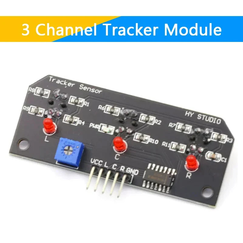Infrared Detector Tracking Transmission Line TCRT5000 Tracker Sensor Obstacle Avoidance Sensor Module for Arduino Diy Car Robot