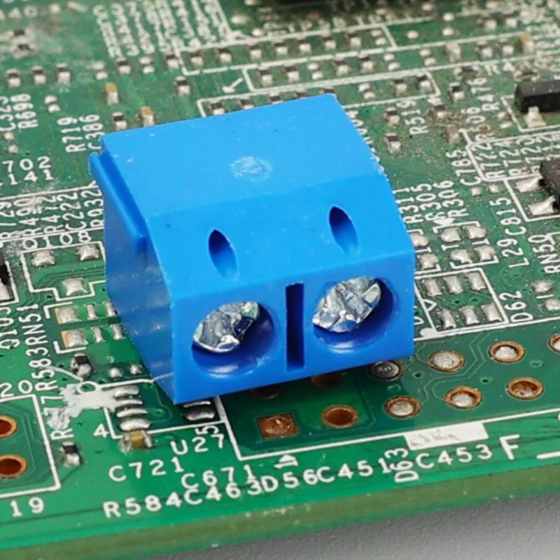 50/200PCS PCB Terminal Block Connector 5mm Straight Pin High Current Plug Assortment Kit KF301 KF306 2Pin PCB Terminal Blocks