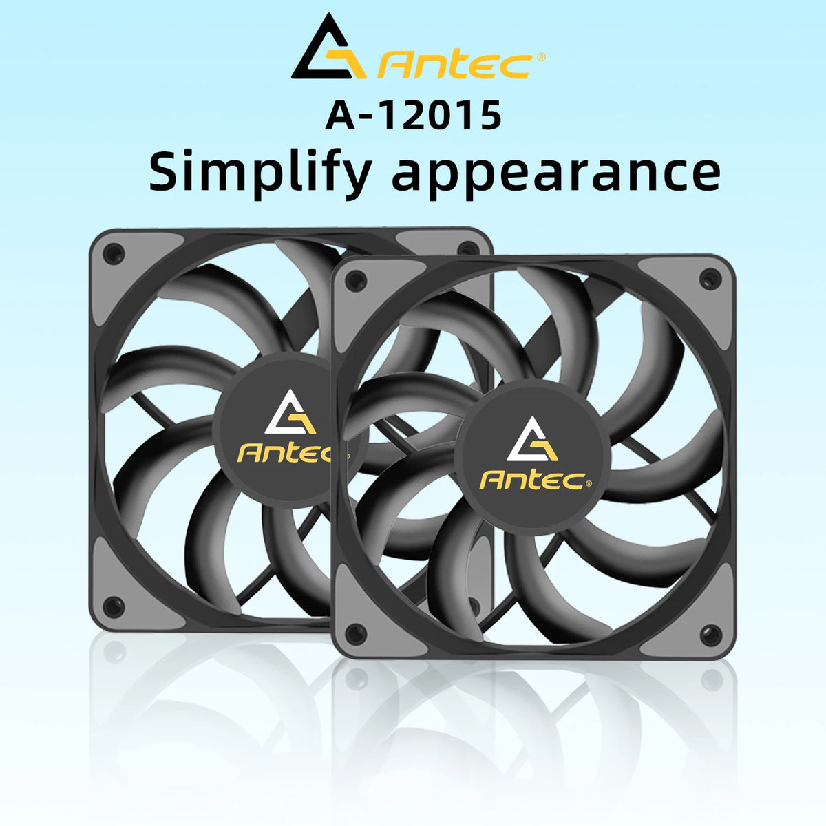 Antec Computer Case Fan PWM 4 Pin 5V 3Pin ARGB 120mm Silent  Fan CPU Cooler Cooling Fan Cooling Radiator Fan 12V Adjust Fan