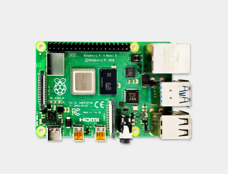Official Original Raspberry Pi 4 Model B Dev Board Kit RAM 2G 4G 8G 4 Core CPU 1.5Ghz 3 Speeder Than Pi 3B+