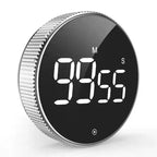 Magnetic Kitchen Timer Digital Timer Kitchen Shower Study Stopwatch LED Counter Alarm Remind Manual Electronic Countdown