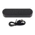 Fitness Interval Timer Portable Gym Timer Multifunctional 1000mAh USB Fitness Sports Interval Workout Timer Alarm Clock