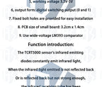 1 Channel TCRT5000 IR Photoelectric Switch Barrier Line Track Module Infrared Obstacle Avoidance Sensor For Arduino DIY