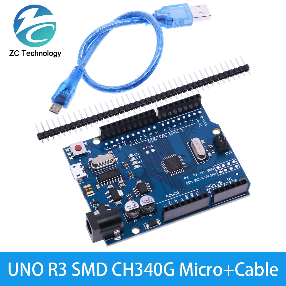 UNO R3 Official Box Type-c Mini Micro WiFi  ATMEGA328P Original Chip CH340G For Arduino UNO R3 Development Board WeMos ESP8266