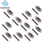 1-10PCS VL53L0X Time-of-Flight (ToF) Laser Ranging Sensor Breakout 940nm GY-VL53L0XV2 Laser Distance Module I2C IIC with Pin