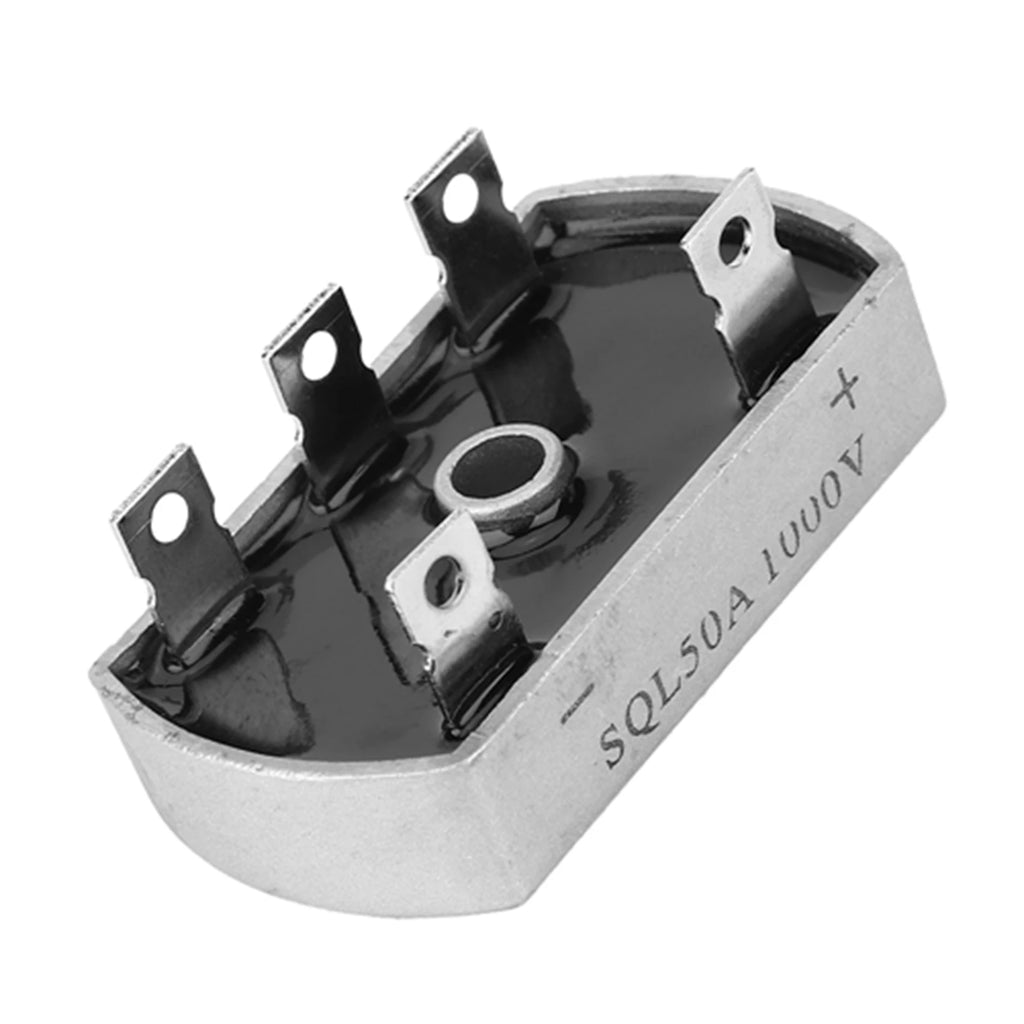 4 Pcs Rectifier Bridge SQL50A 1000V 3-Phase Low Frequency Rectifier Bridge Pack Rectifier Module