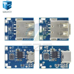 GREATZT 5V Boost Converter Step-Up Power Module Lithium Battery Charging Protection Board LED Display USB For DIY Charger 134N3P